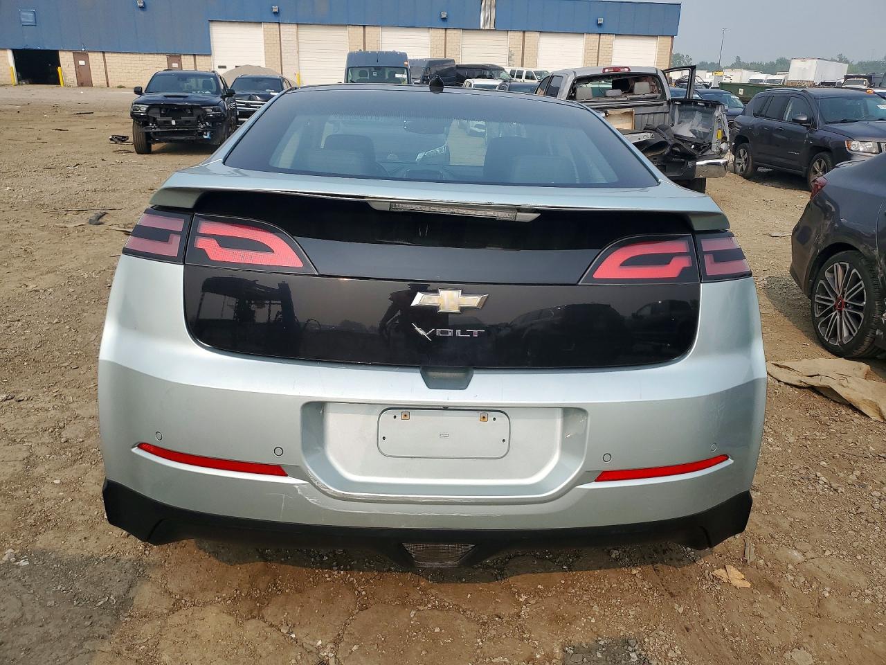 2011 Chevrolet Volt Silver vin: 1G1RD6E4XBU101576