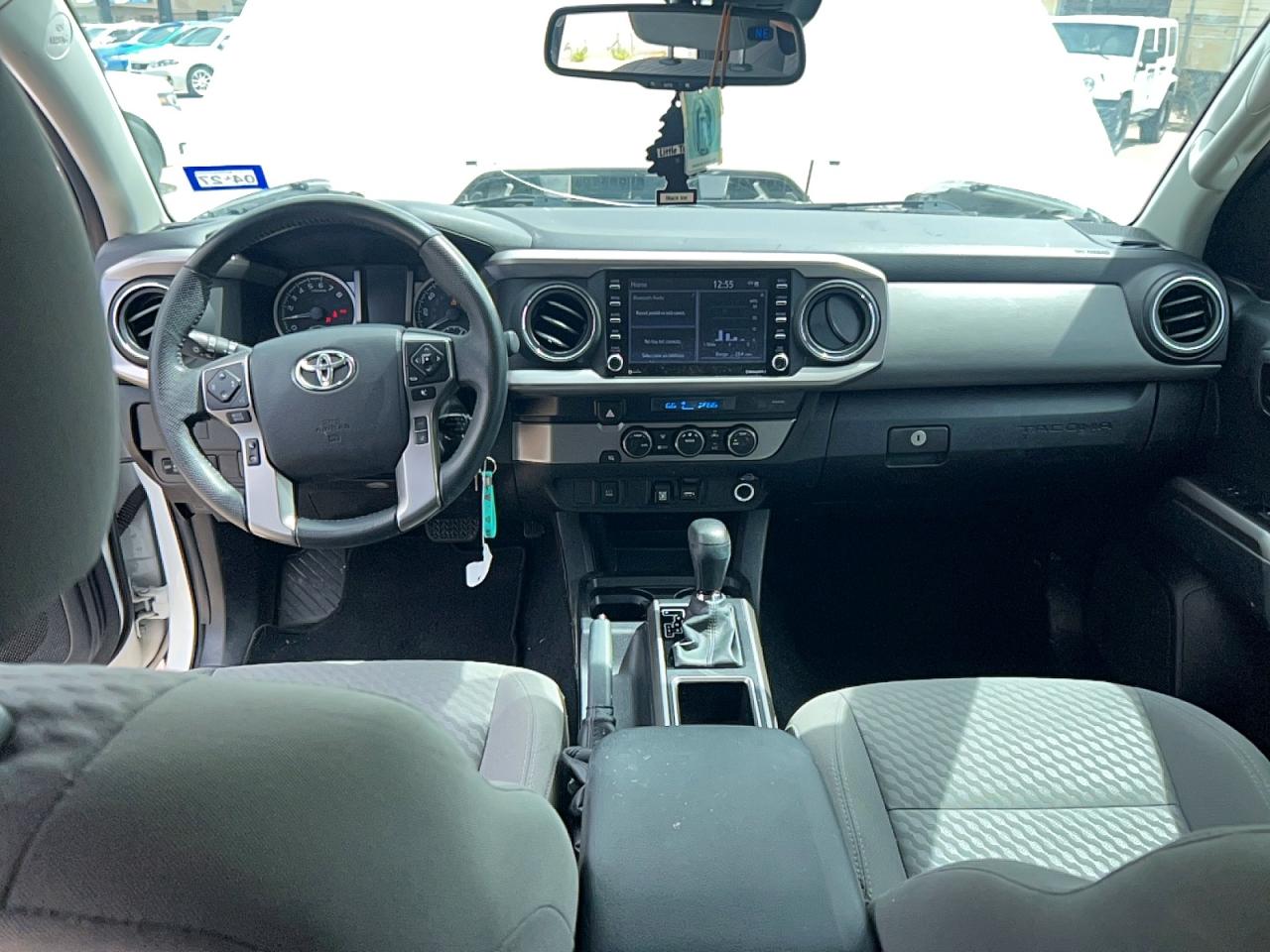 2022 Toyota Tacoma Sr5 V6 White vin: 3TMBZ5DNXNM036865