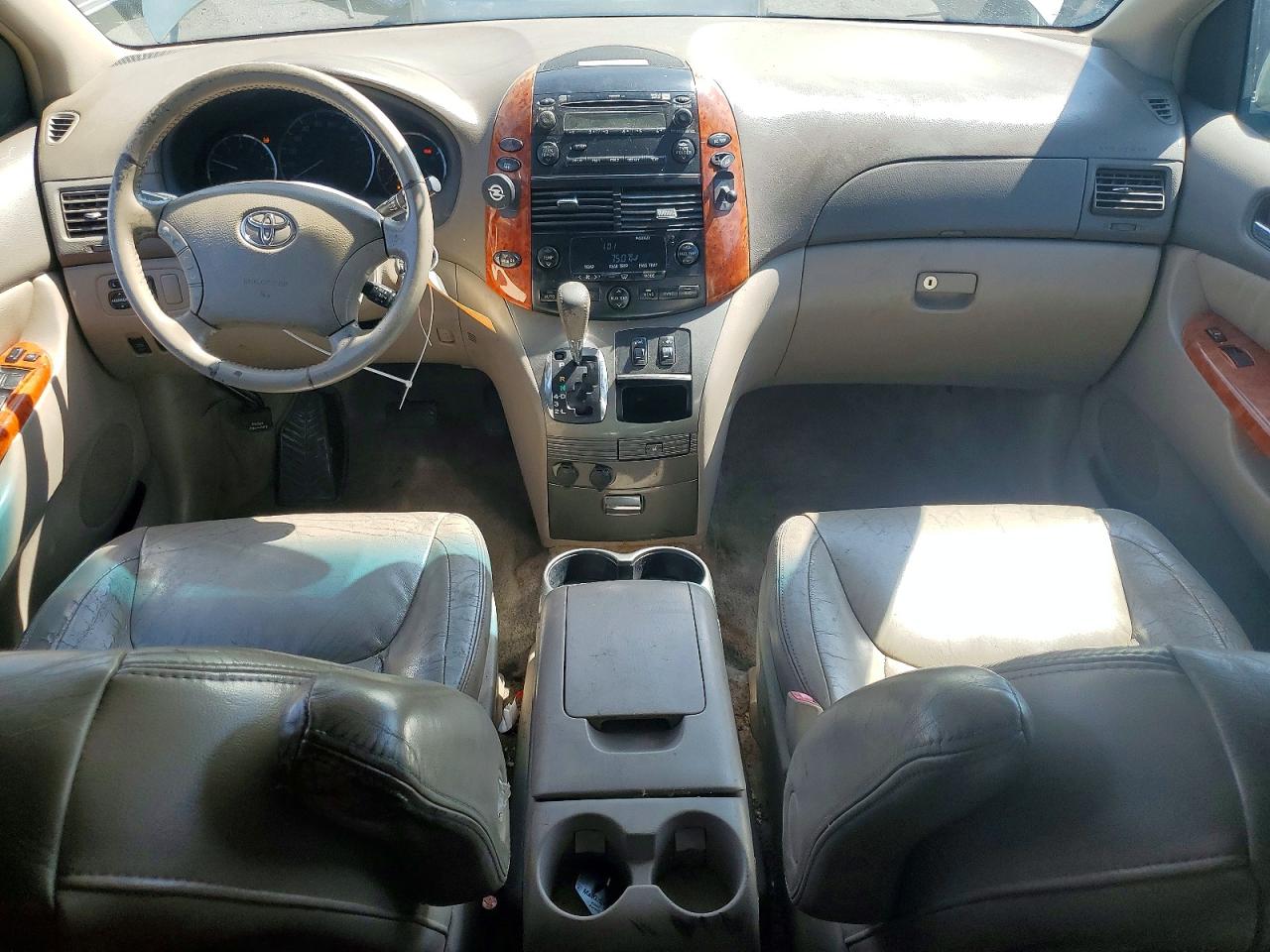 2006 Toyota Sienna Xle 7 Passenger Green vin: 5TDBA22C86S075799
