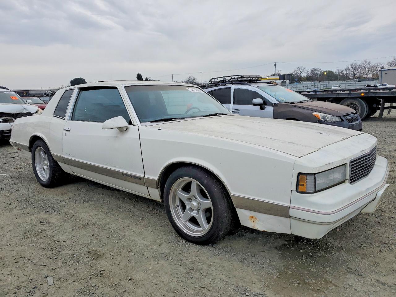 1987 Chevrolet Monte Carlo Белый vin: 1G1GZ11HXHR111461