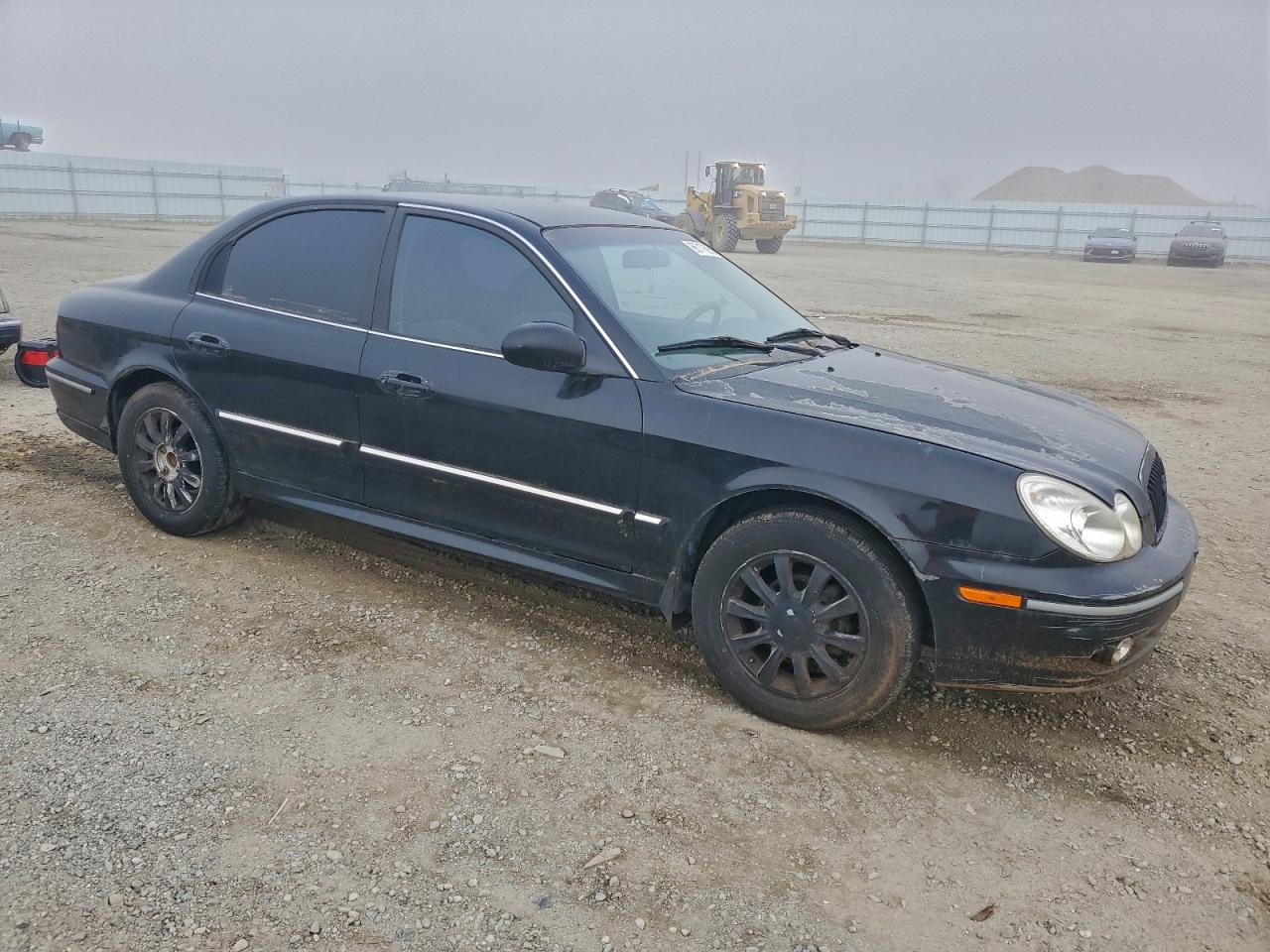 2003 Hyundai Sonata Gls Black vin: KMHWF35H83A815534