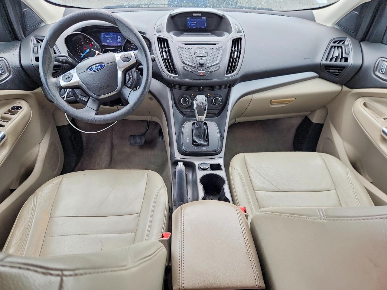 2014 Ford Escape Se Белый vin: 1FMCU0GX0EUC34820