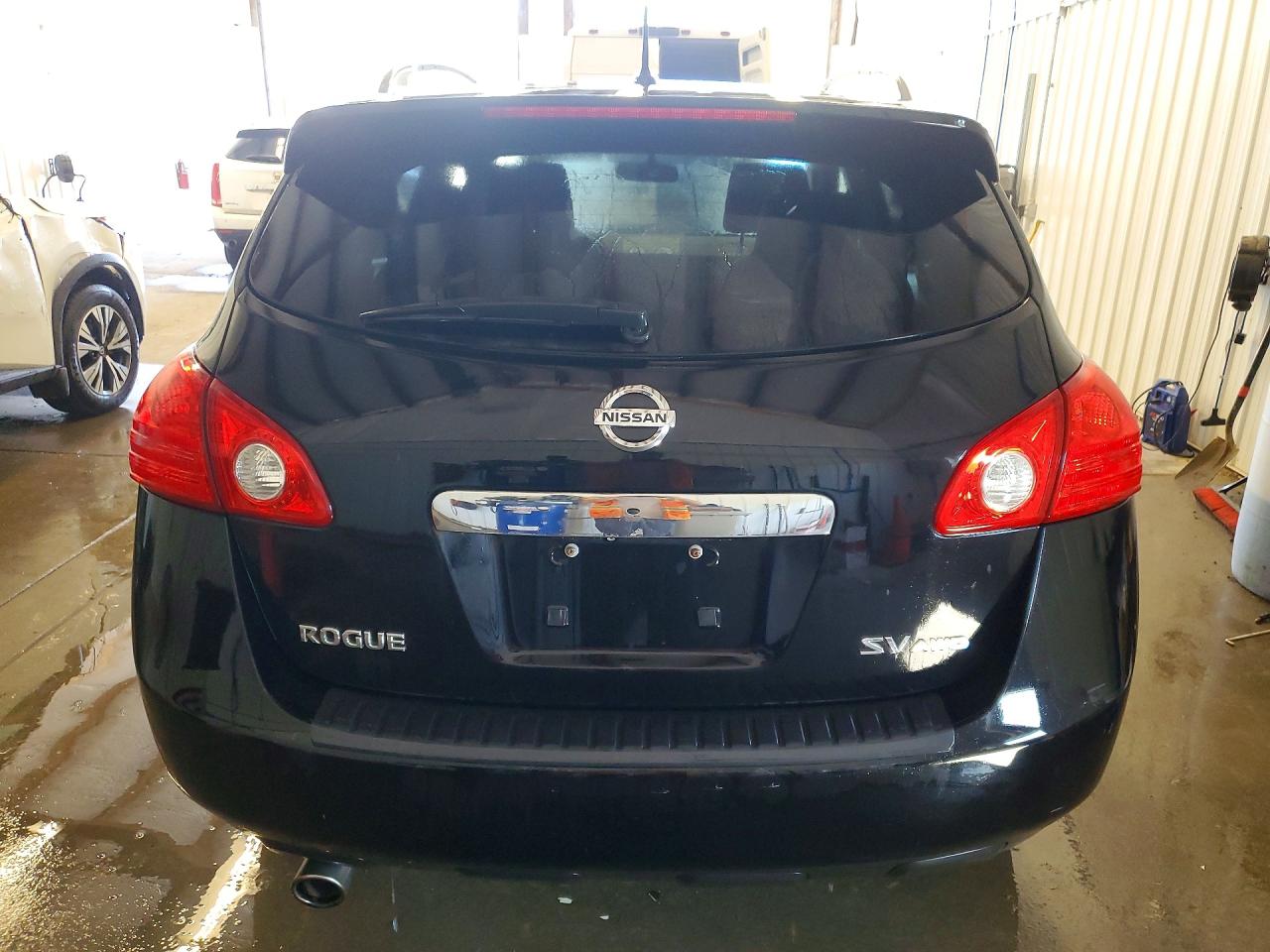 2012 Nissan Rogue S Black vin: JN8AS5MV7CW378596