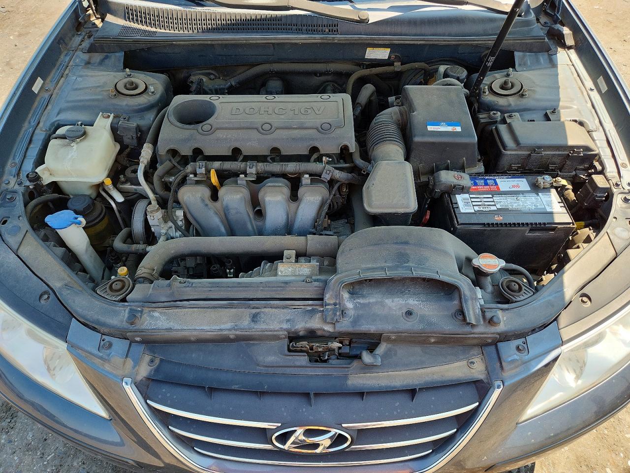 2010 Hyundai Sonata Gls Синий vin: 5NPET4AC0AH649170