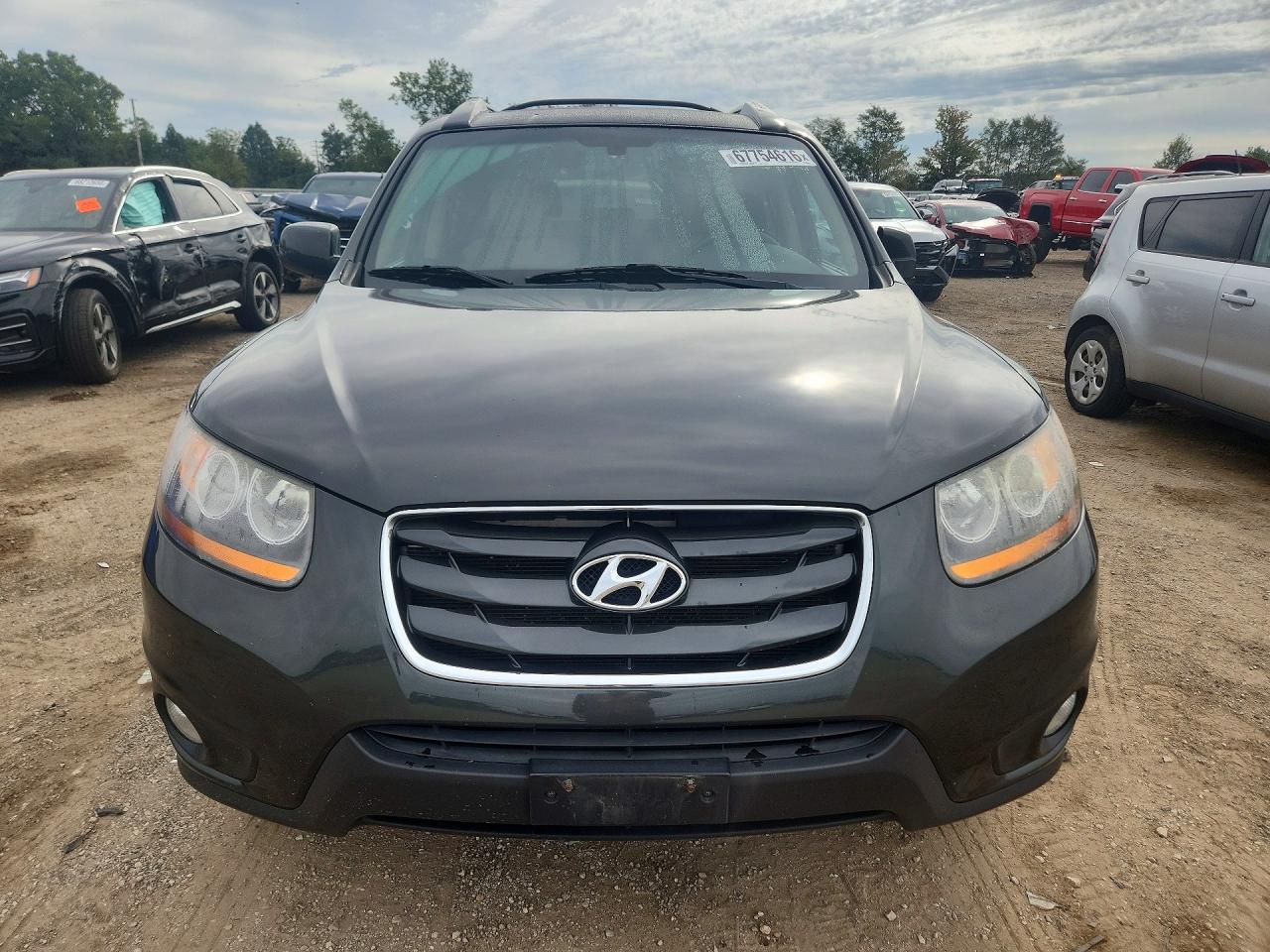 2010 Hyundai Santa Fe Limited Green vin: 5NMSK4AG5AH341028