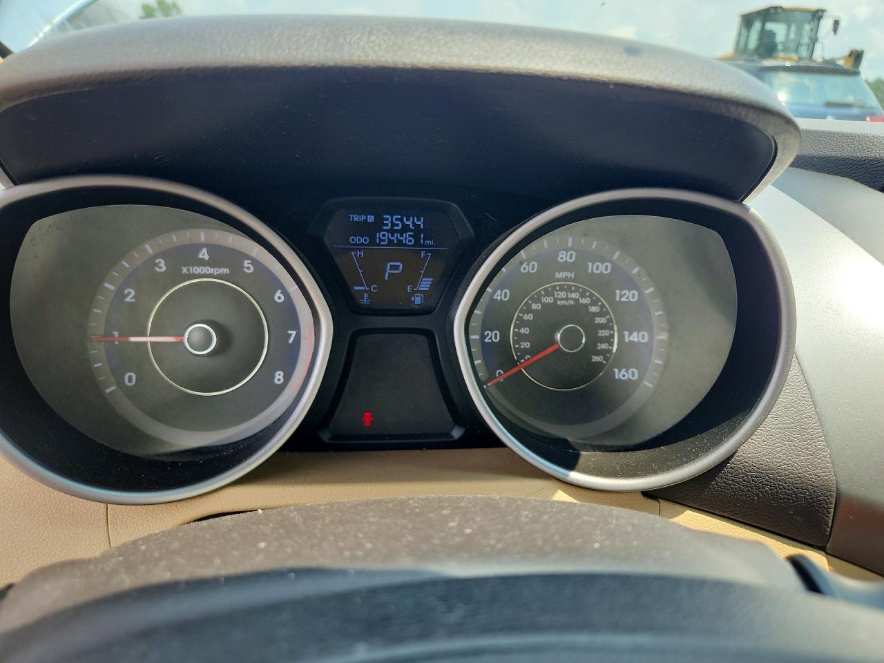 2012 Hyundai Elantra Gls Blue vin: KMHDH4AE7CU318914