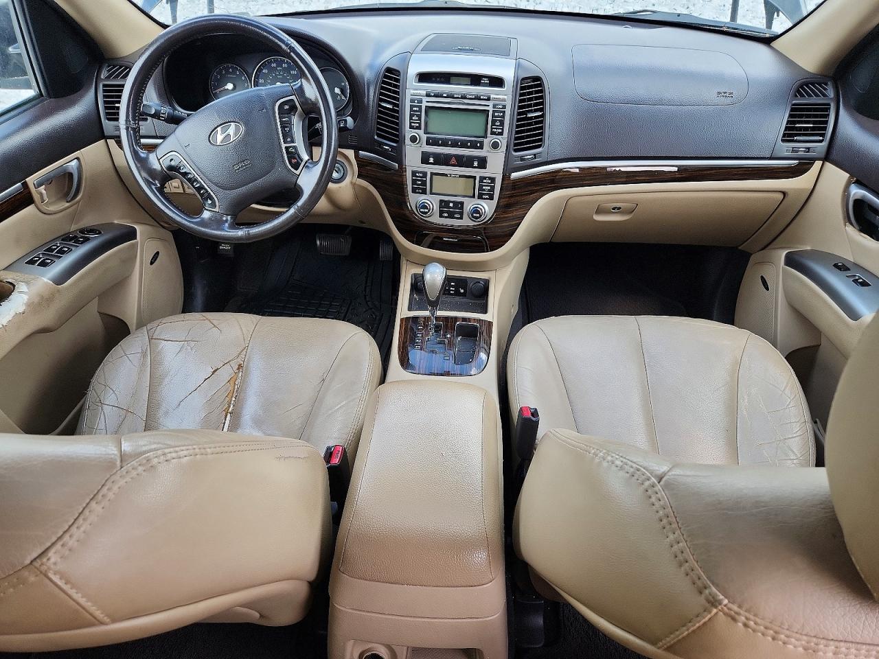 2012 Hyundai Santa Fe Limited Black vin: 5XYZK4AG7CG121336