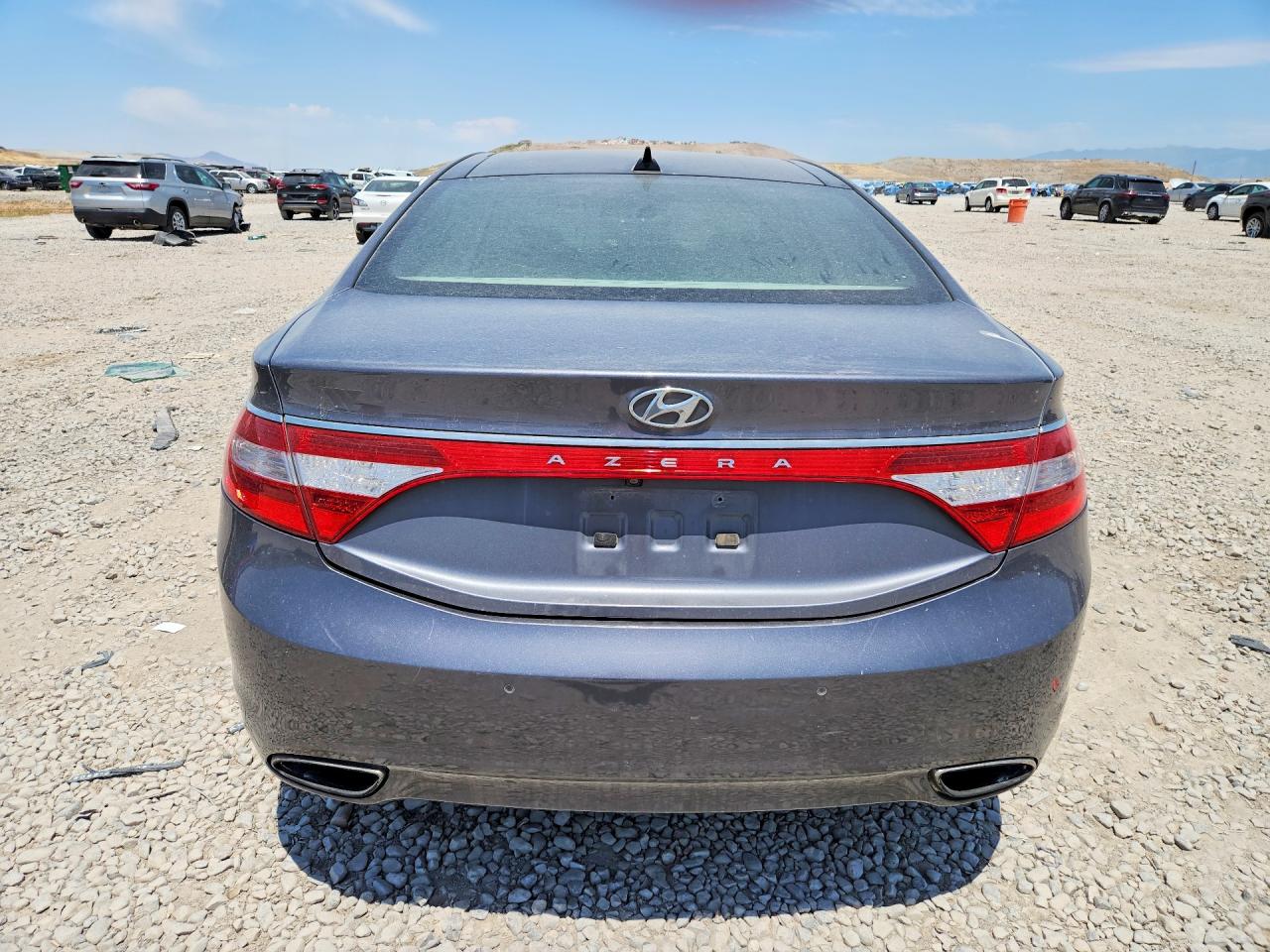 2013 Hyundai Azera Base Gray vin: KMHFH4JG7DA321647