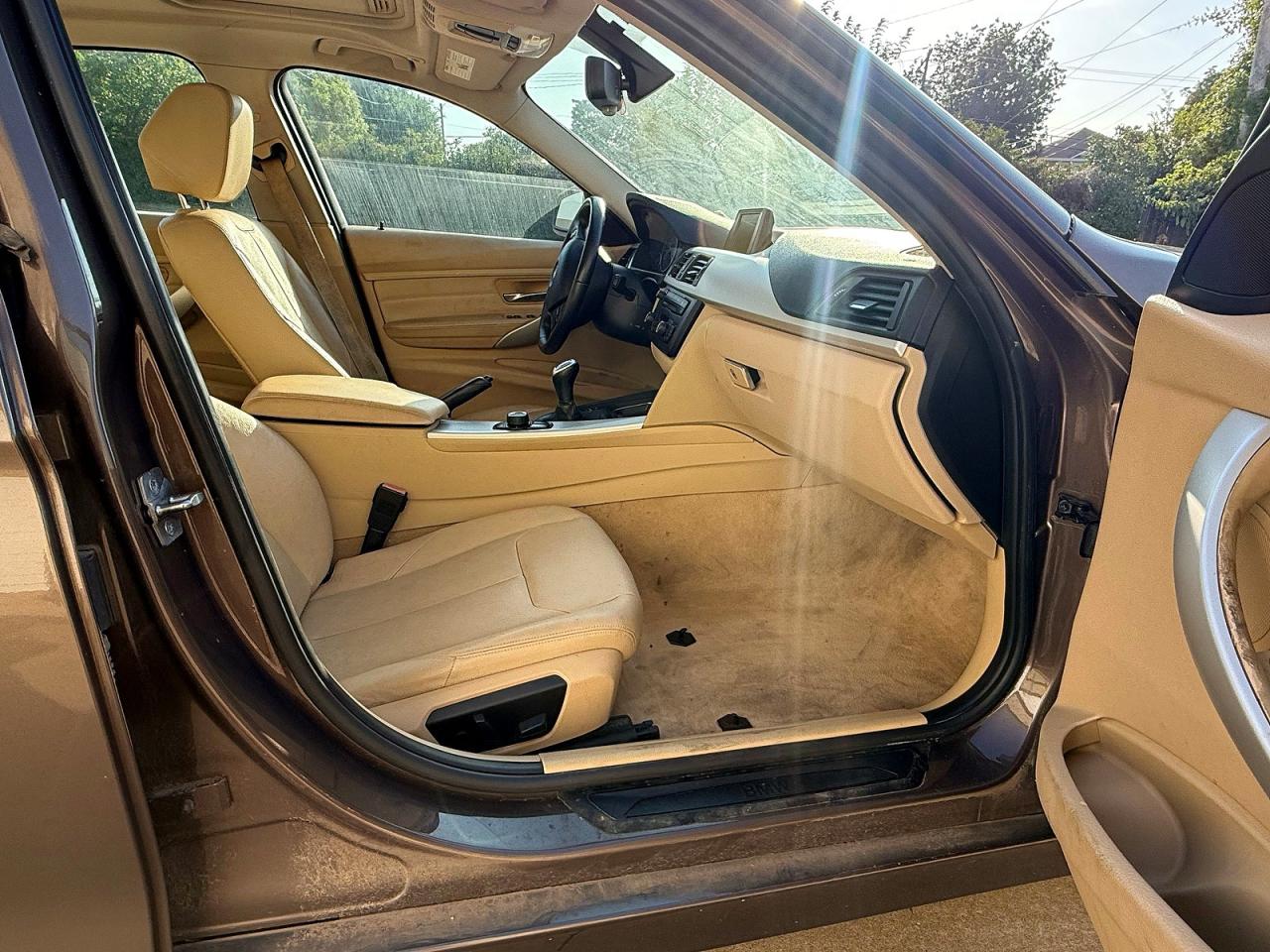 2013 Bmw 328 I Brown vin: WBA3A5C53DF453494