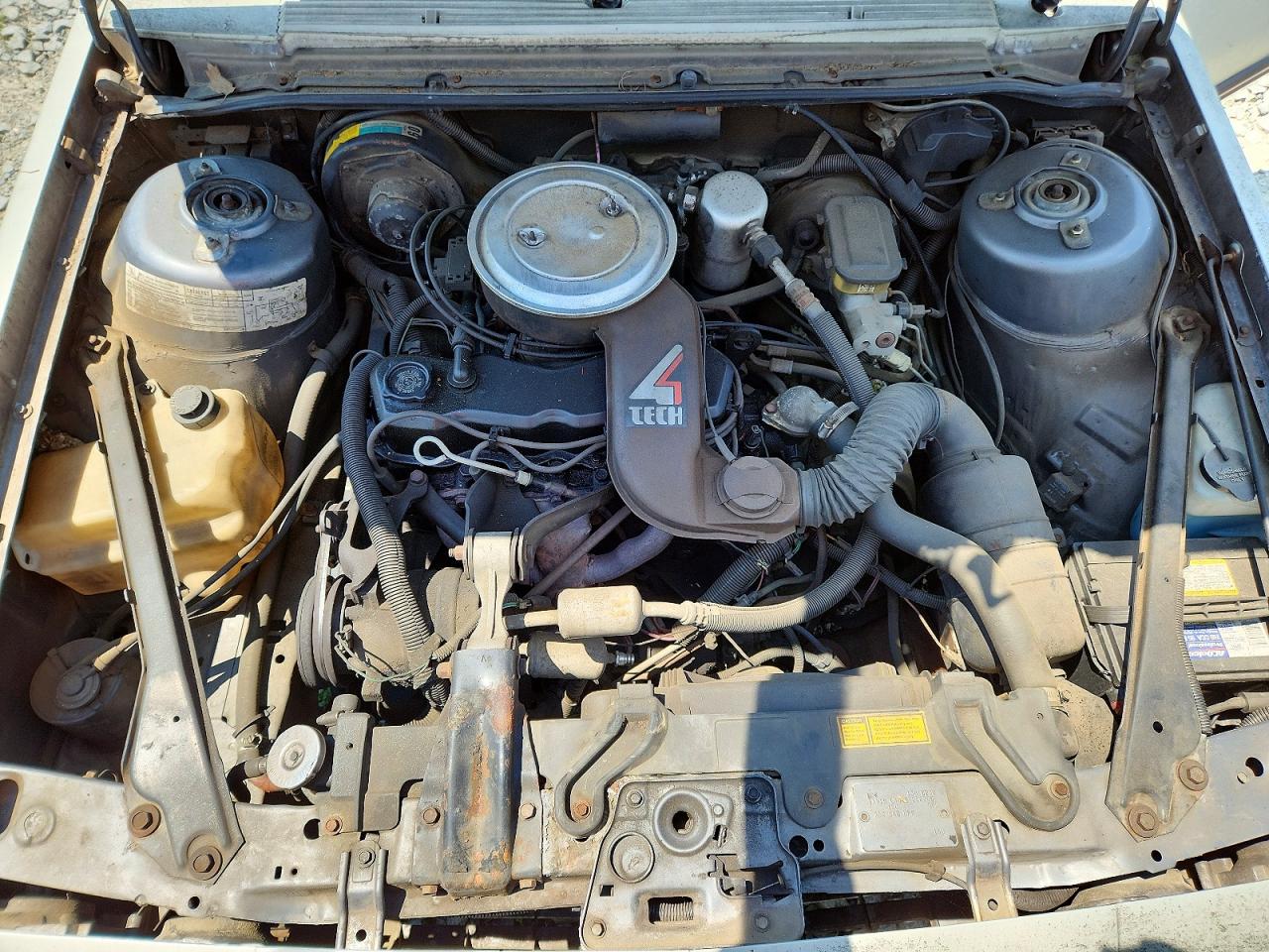 1986 Chevrolet Celebrity Silver vin: 2G1AW19R9G1210582