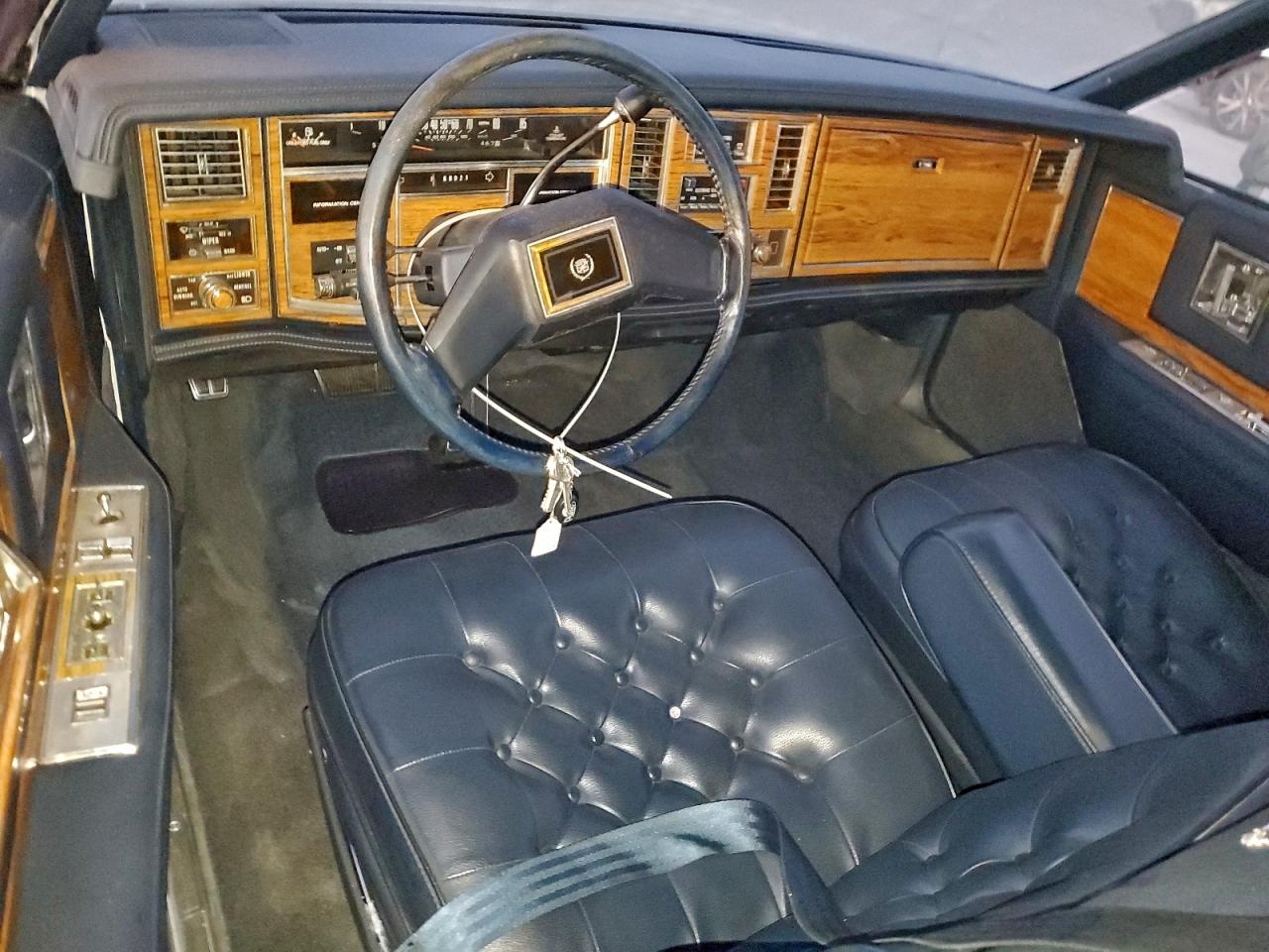 1981 Cadillac Eldorado White vin: 1G6AL5799BE647390