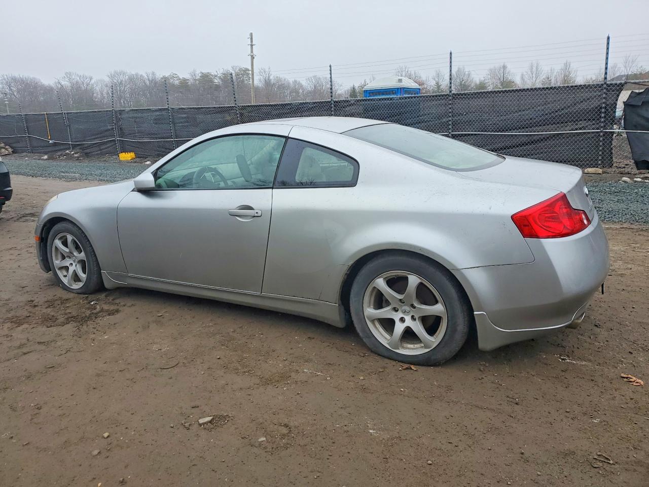 2004 Infiniti G35 Silver vin: JNKCV54E94M808670
