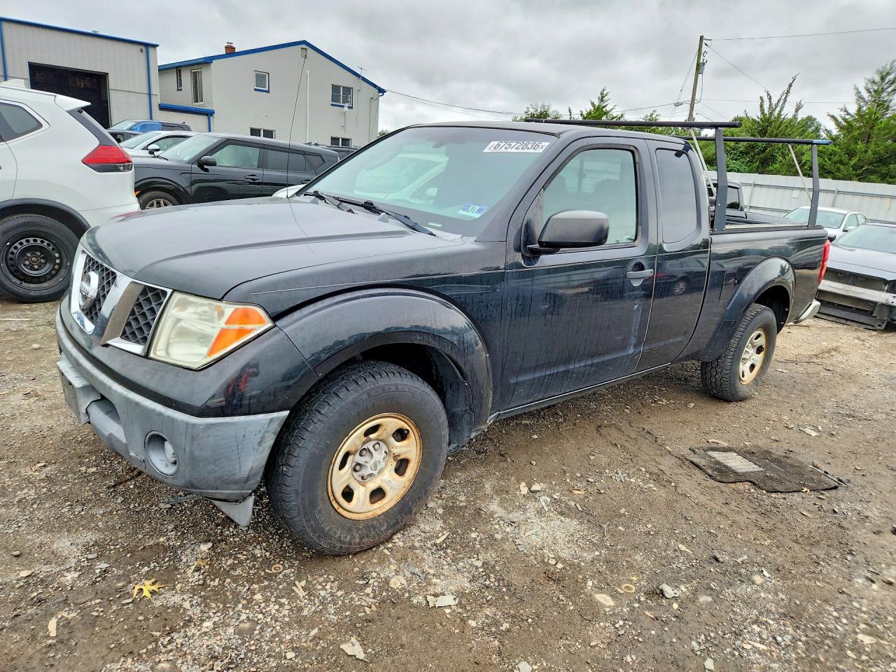 2007 Nissan Frontier Xe Black vin: 1N6BD06T37C458006