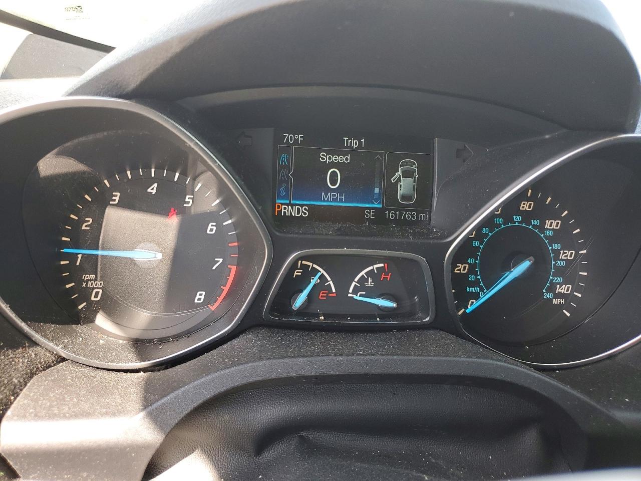 2014 Ford Escape Se White vin: 1FMCU9GX7EUE09035