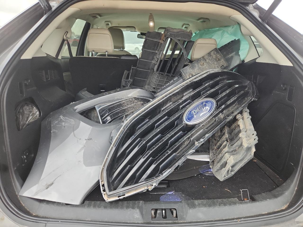 2022 Ford Edge Titanium Gray vin: 2FMPK4K93NBA32891 Damage: Grille, Broken, Replacement Required