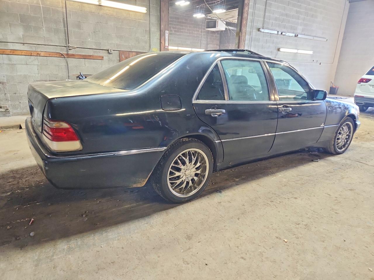 1994 Mercedes-benz S 500 Black vin: WDBGA51E7RA153080