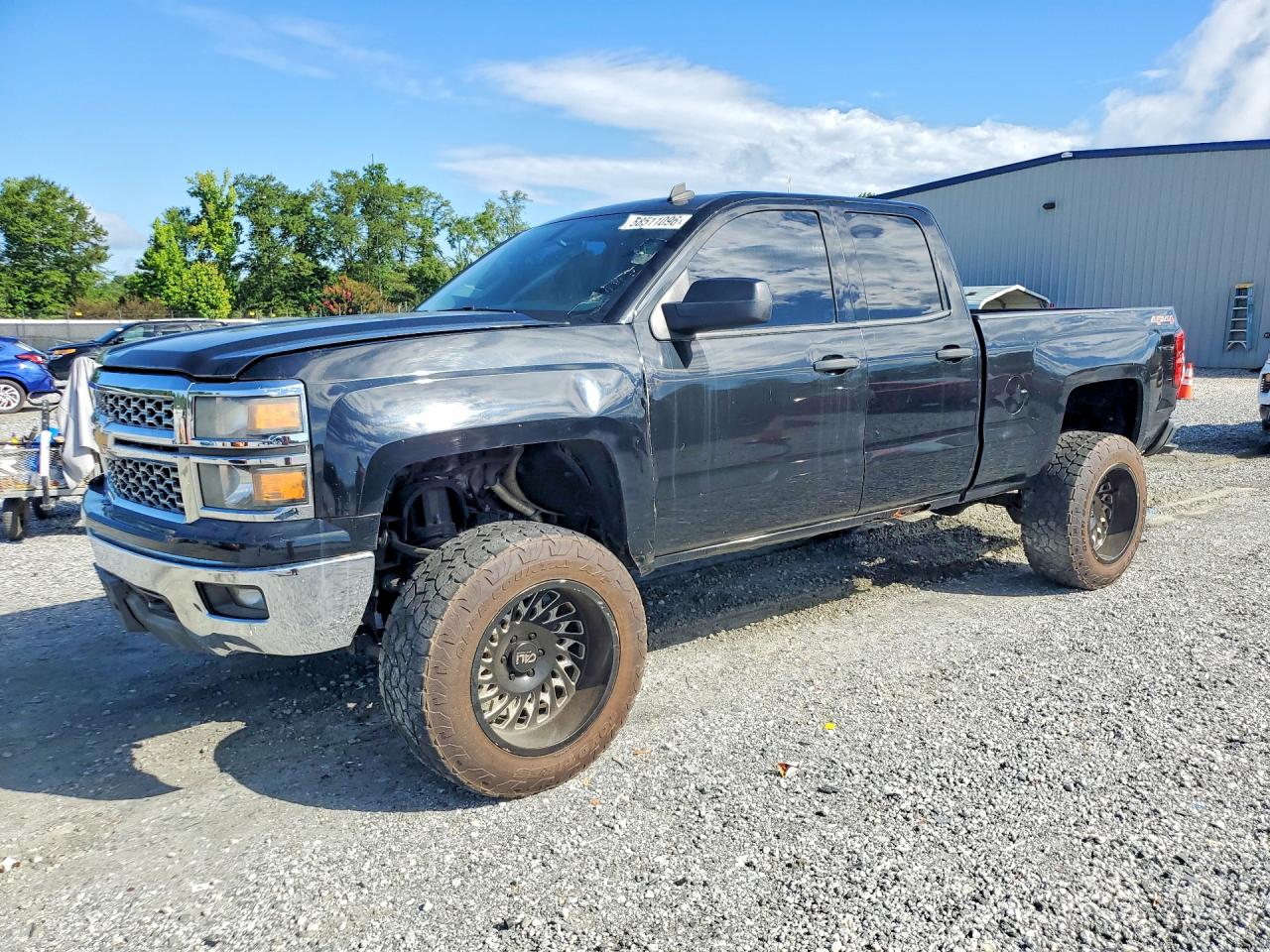 2014 Chevrolet Silverado K1500 Lt Черный vin: 1GCVKREC0EZ406385