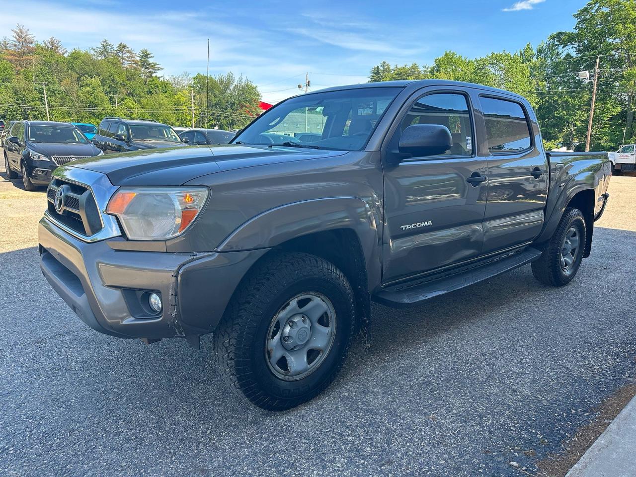 2014 Toyota Tacoma Double Cab Brown vin: 3TMLU4EN3EM143316