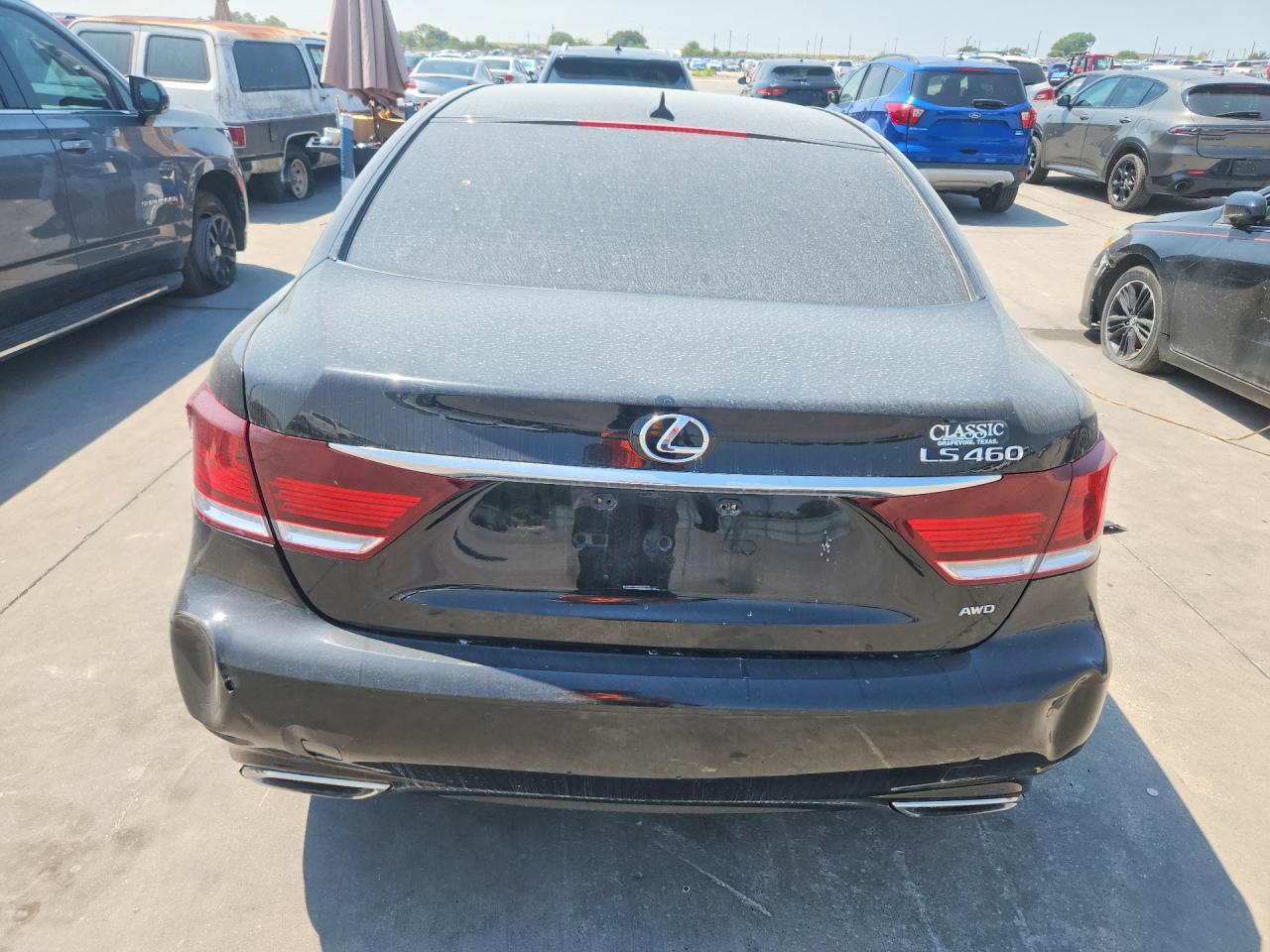 2013 Lexus Ls 460 Base Black vin: JTHCL5EF6D5018511