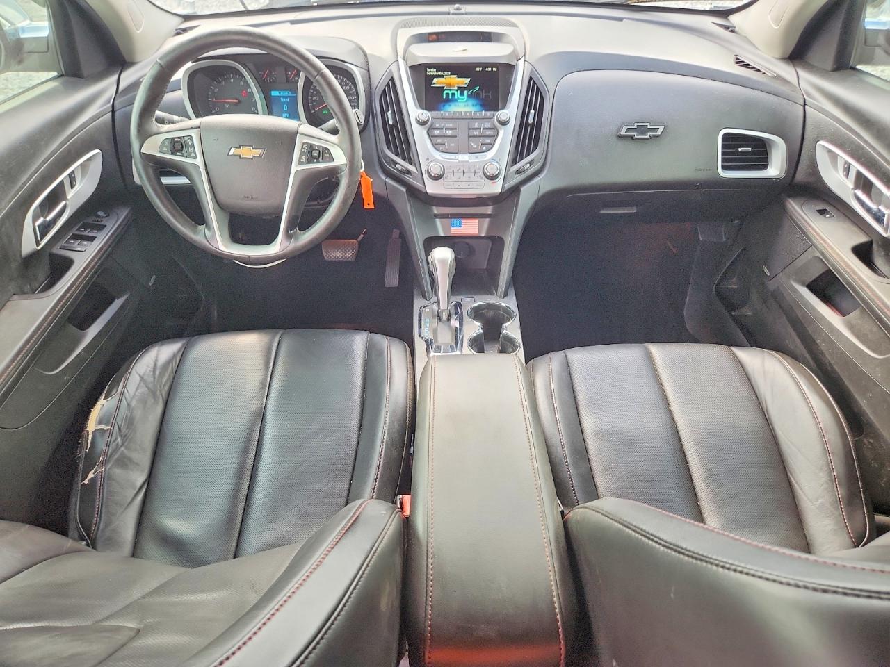 2013 Chevrolet Equinox Ltz White vin: 2GNALFEK2D6244536