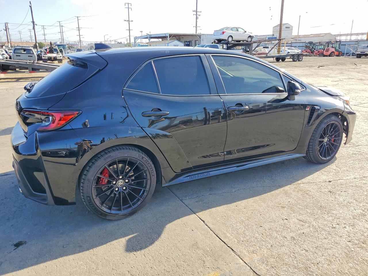 2024 Toyota Gr Corolla Core Black vin: JTNABAAE2RA013351