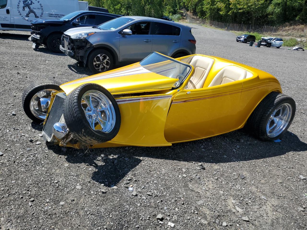 1933 Ford Roadster Желтый vin: 18243299