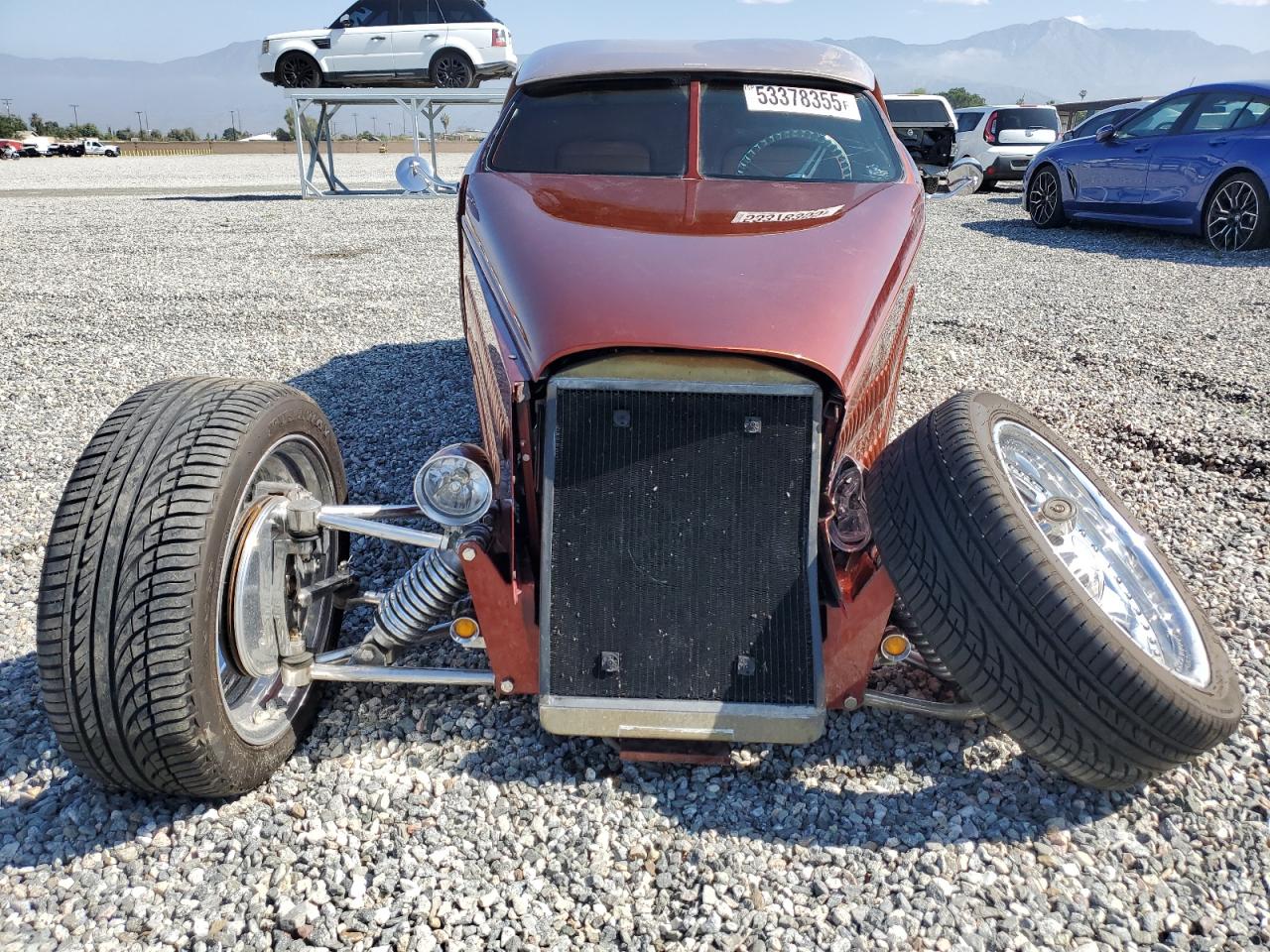 1933 Ford Roadster   Бордовый vin: 182439077