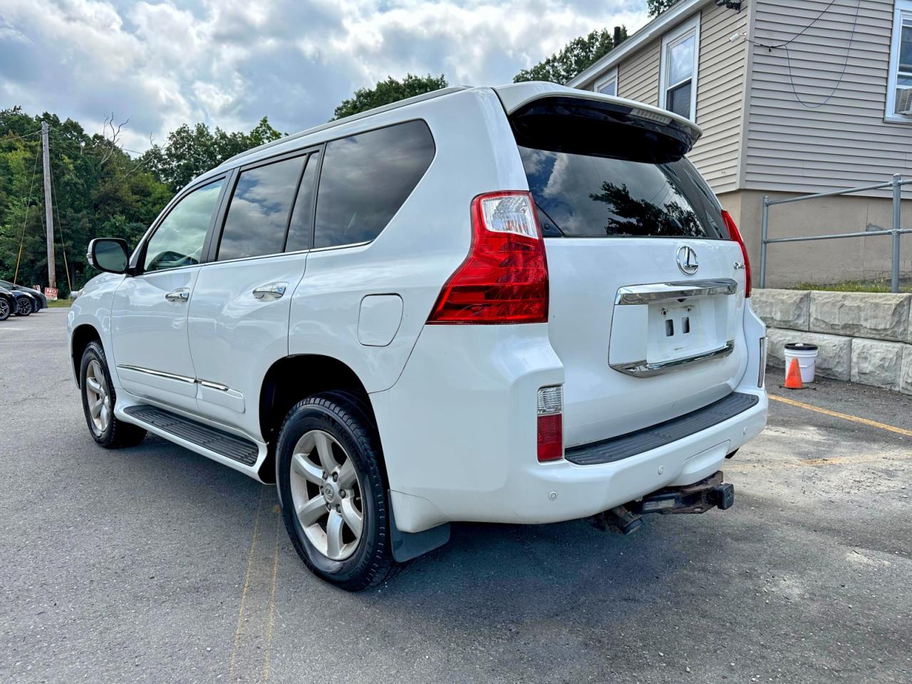 2013 Lexus Gx 460 White vin: JTJBM7FX8D5055487