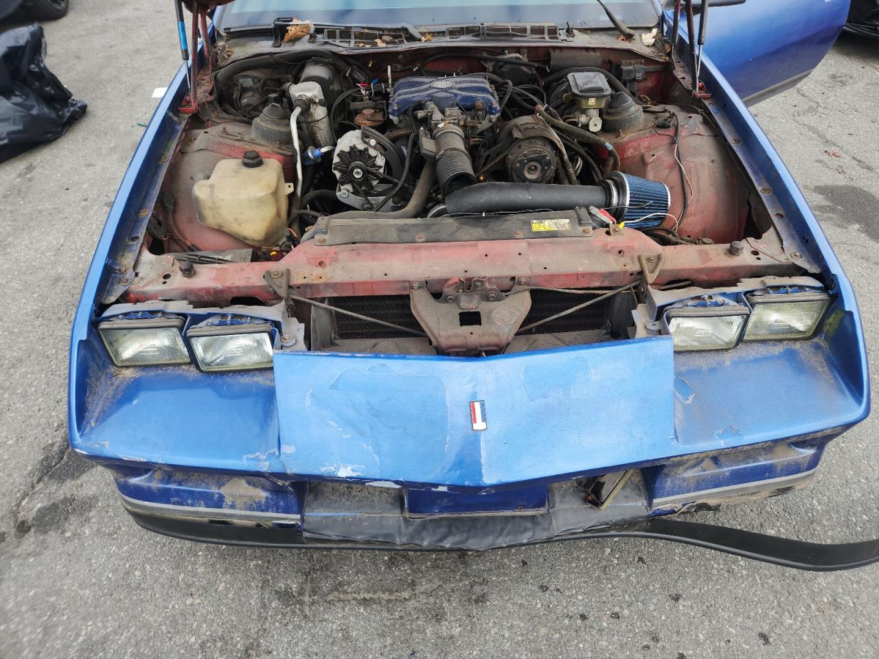 1985 Chevrolet Camaro Blue vin: 1G1FP87S4FN152329