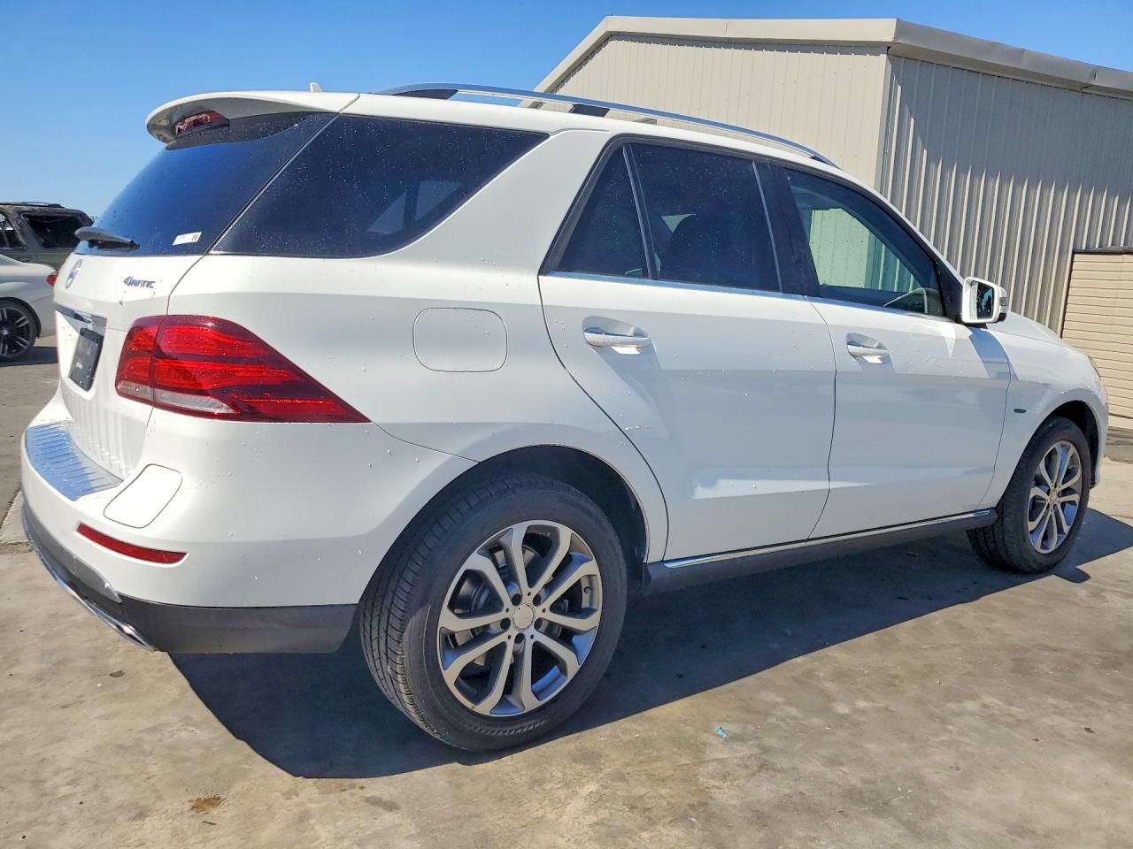 2017 Mercedes-benz Gle 550e 4matic White vin: 4JGDA6DB8HA814055