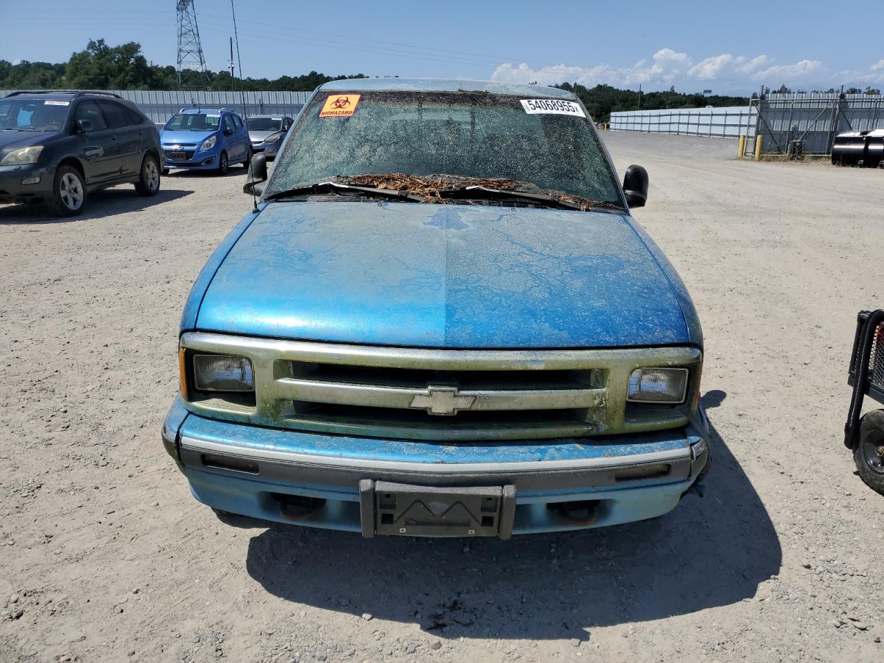 1994 Chevrolet S Truck S10 Blue vin: 1GCDT19W0R8147553