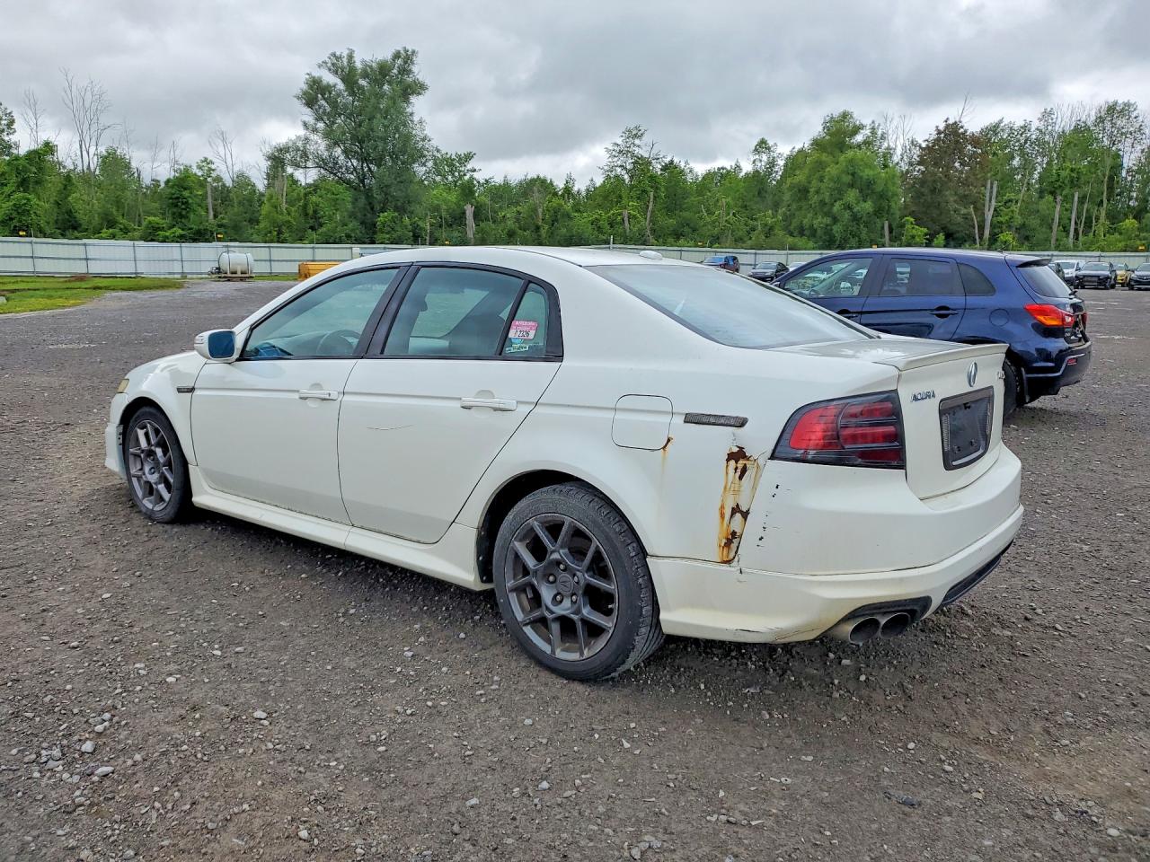 2008 Acura Tl Type S Белый vin: 19UUA76588A003309