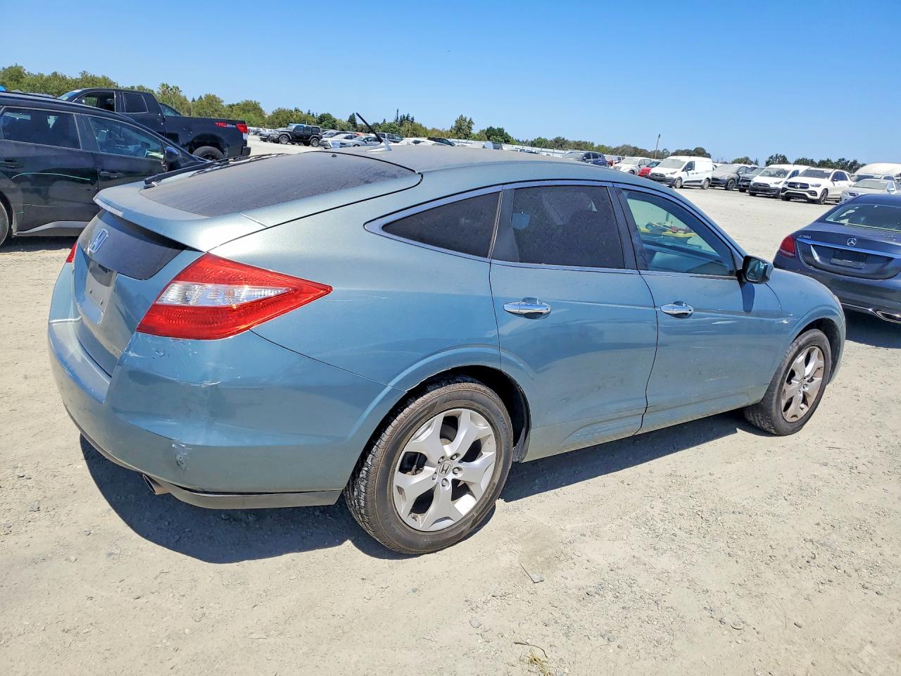2012 Honda Crosstour Exl Green vin: 5J6TF1H5XCL006581