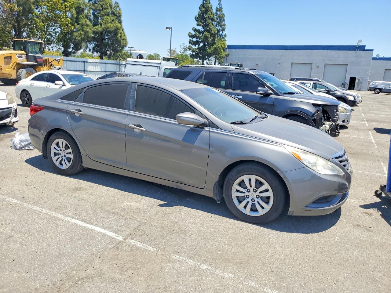 2013 Hyundai Sonata Gls Gray vin: 5NPEB4AC2DH568324