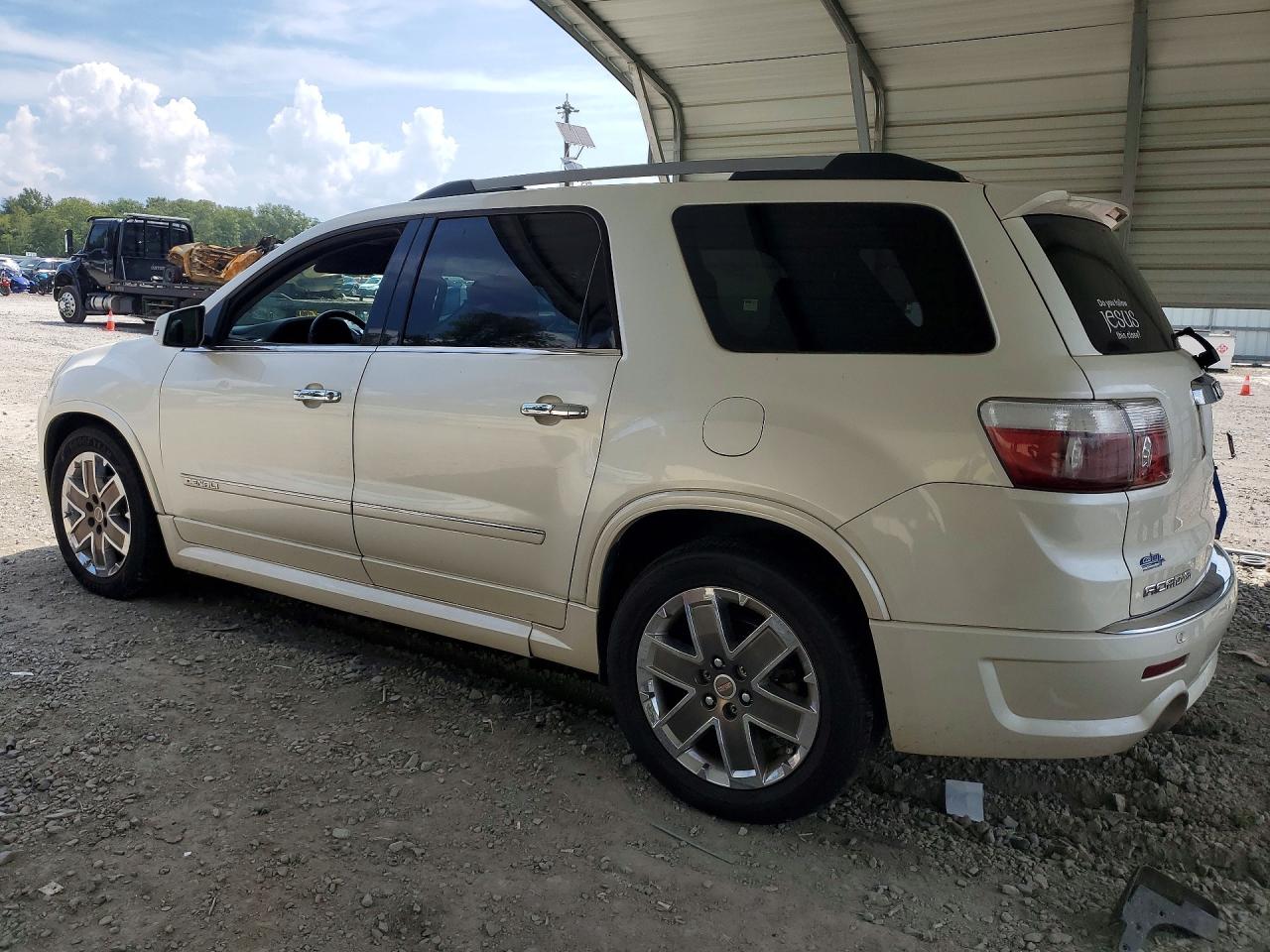 2011 Gmc Acadia Denali White vin: 1GKKVTED3BJ393369
