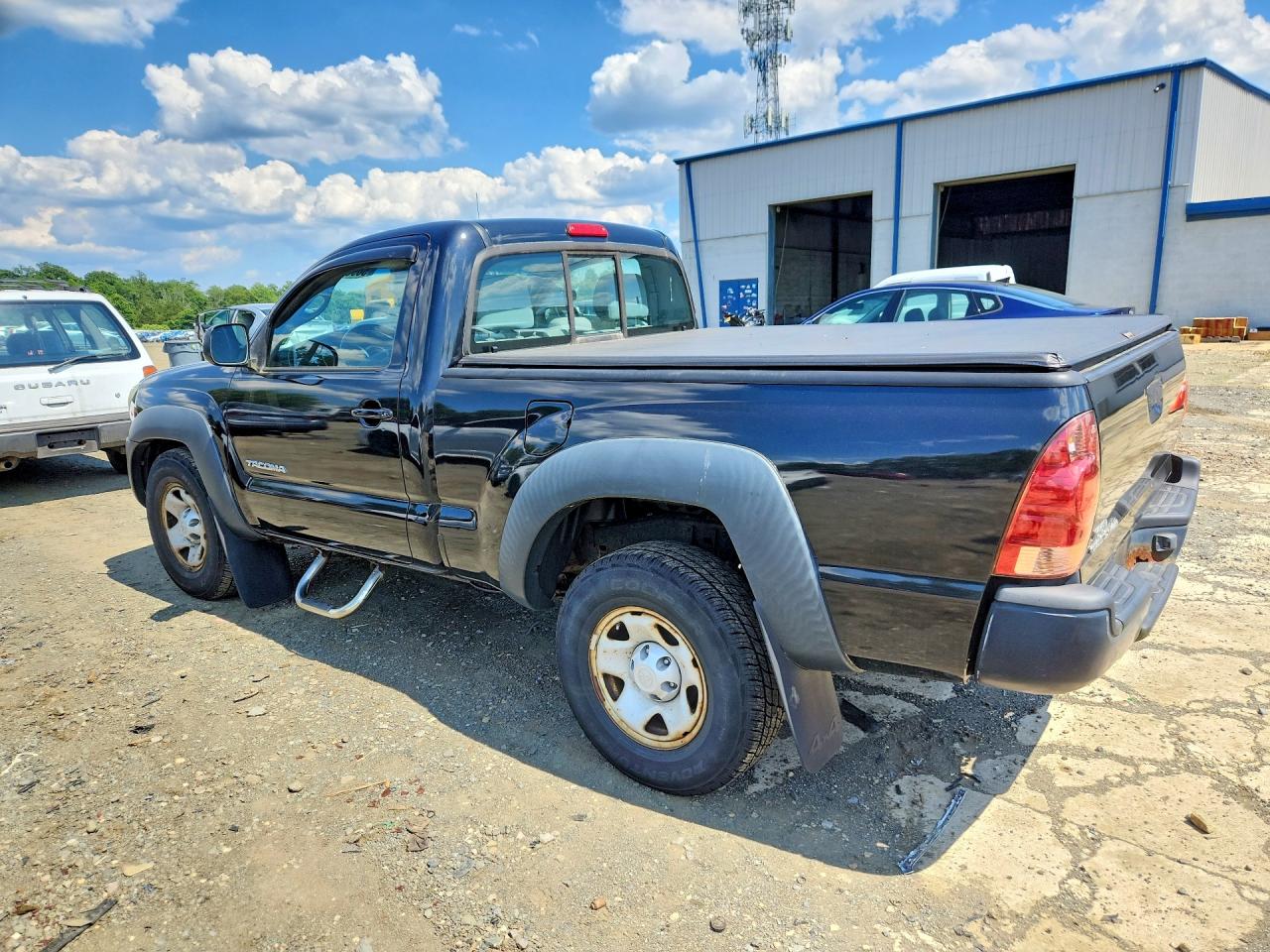 2008 Toyota Tacoma Base Black vin: 5TEPX42N88Z572780