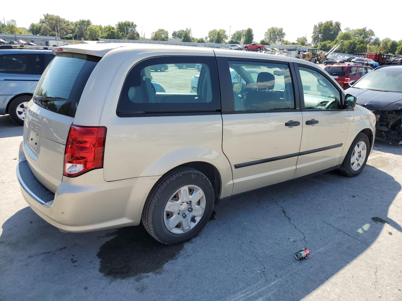 2013 Dodge Grand Caravan Se Gold vin: 2C4RDGBG1DR613111