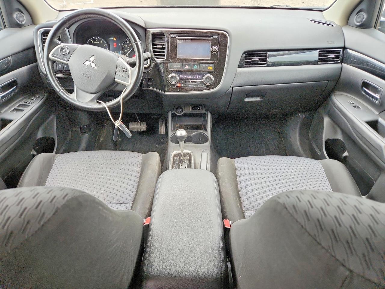2014 Mitsubishi Outlander Se Серый vin: JA4AZ3A32EZ003287