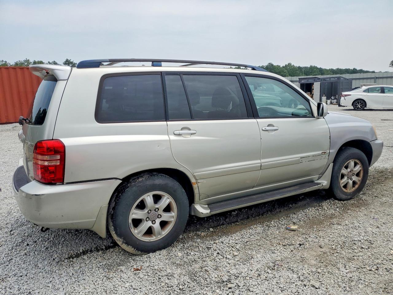 2003 Toyota Highlander Limited Серебряный vin: JTEHF21A930110470