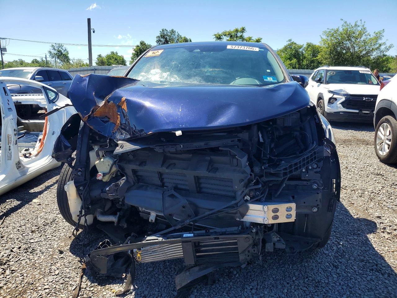 2018 Honda Cr-v Ex Синий vin: 2HKRW2H59JH629391