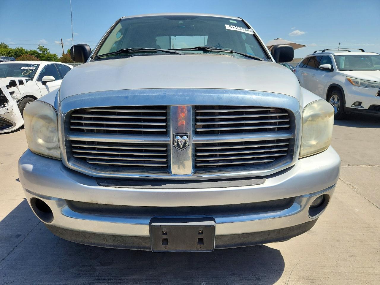 2008 Dodge Ram 1500 St Silver vin: 1D7HA18N28J126779