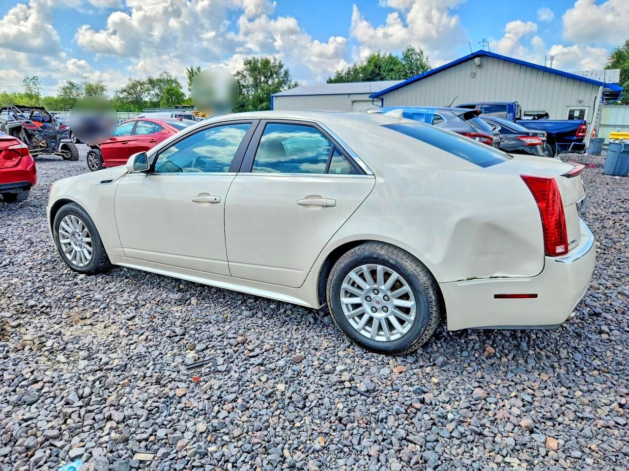 2013 Cadillac Cts Luxury Collection White vin: 1G6DG5E5XD0179638