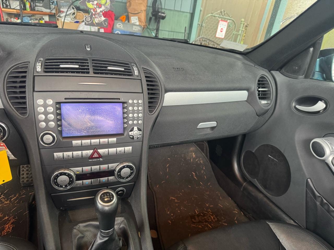 2006 Mercedes-benz Slk 350 Blue vin: WDBWK56F36F093873