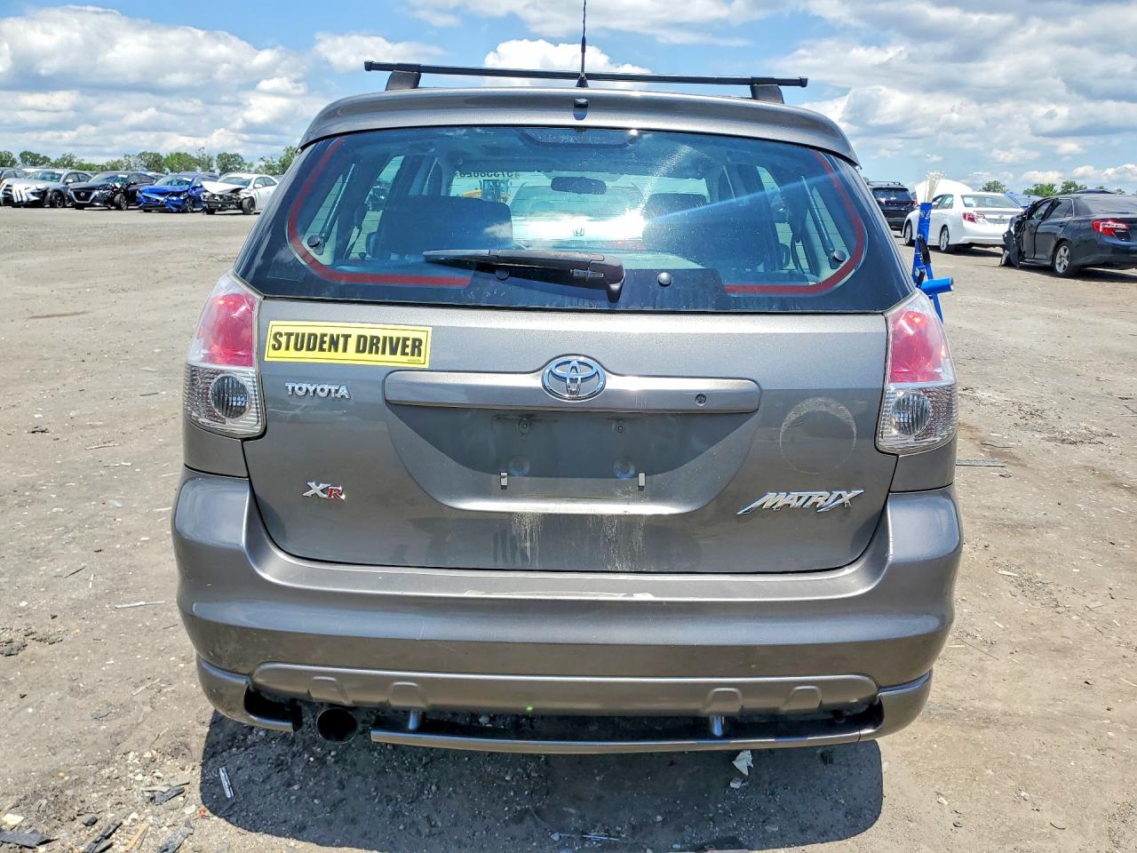2007 Toyota Matrix Xr Серый vin: 2T1KR30E87C629209