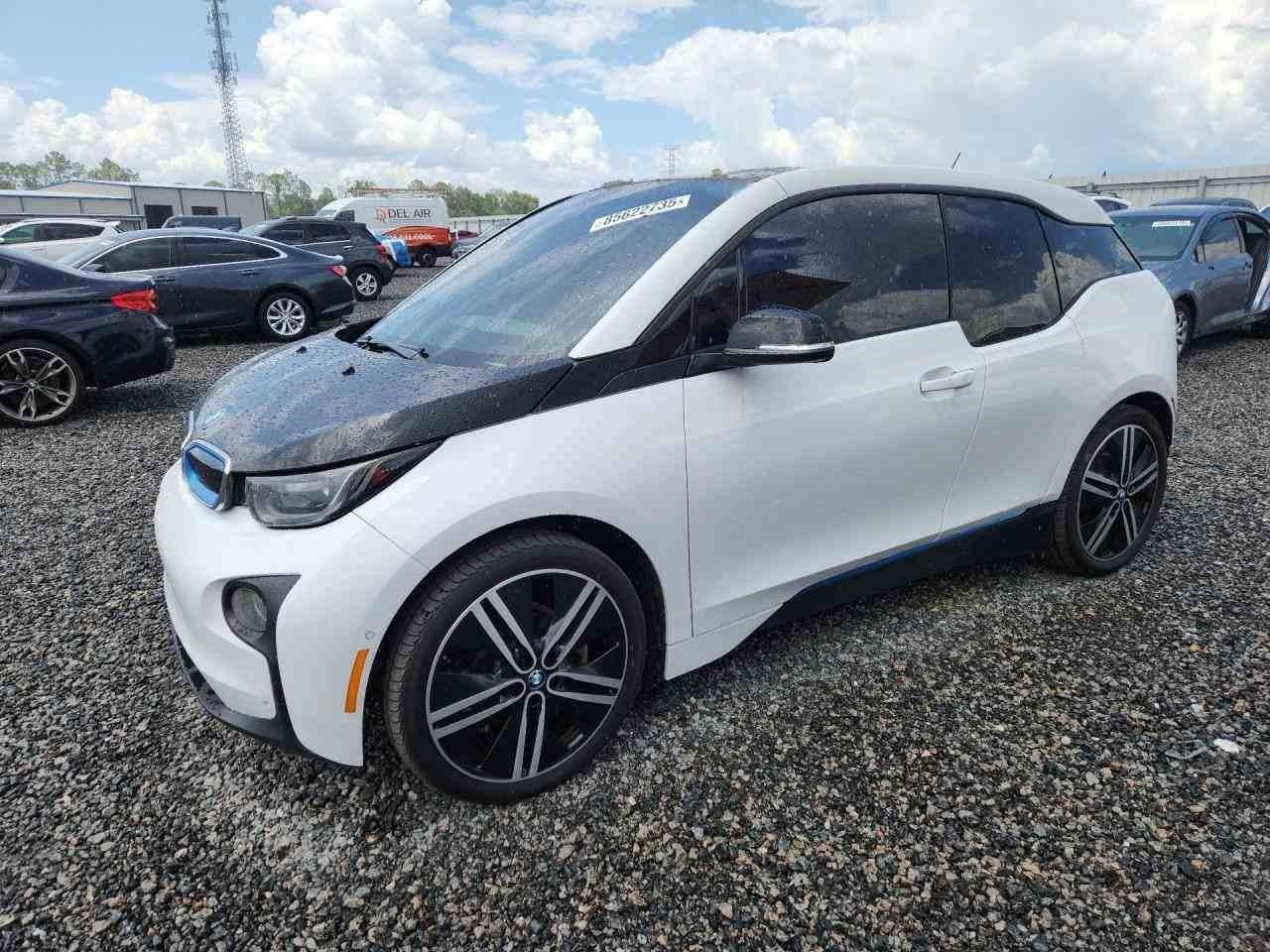 2015 Bmw I3 Bev White vin: WBY1Z2C5XFV286396