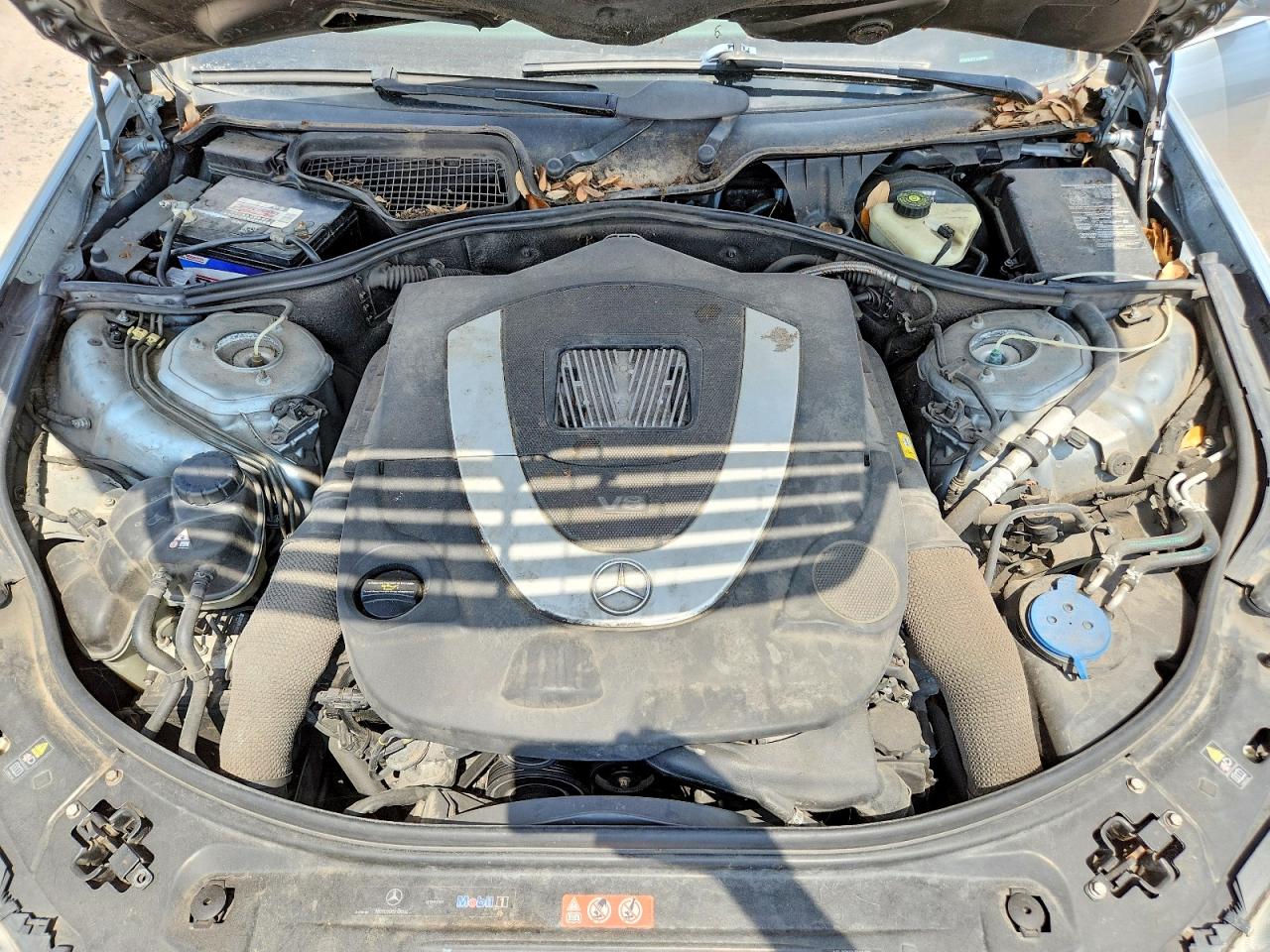 2007 Mercedes-benz S 550 4matic Silver vin: WDDNG86XX7A109998