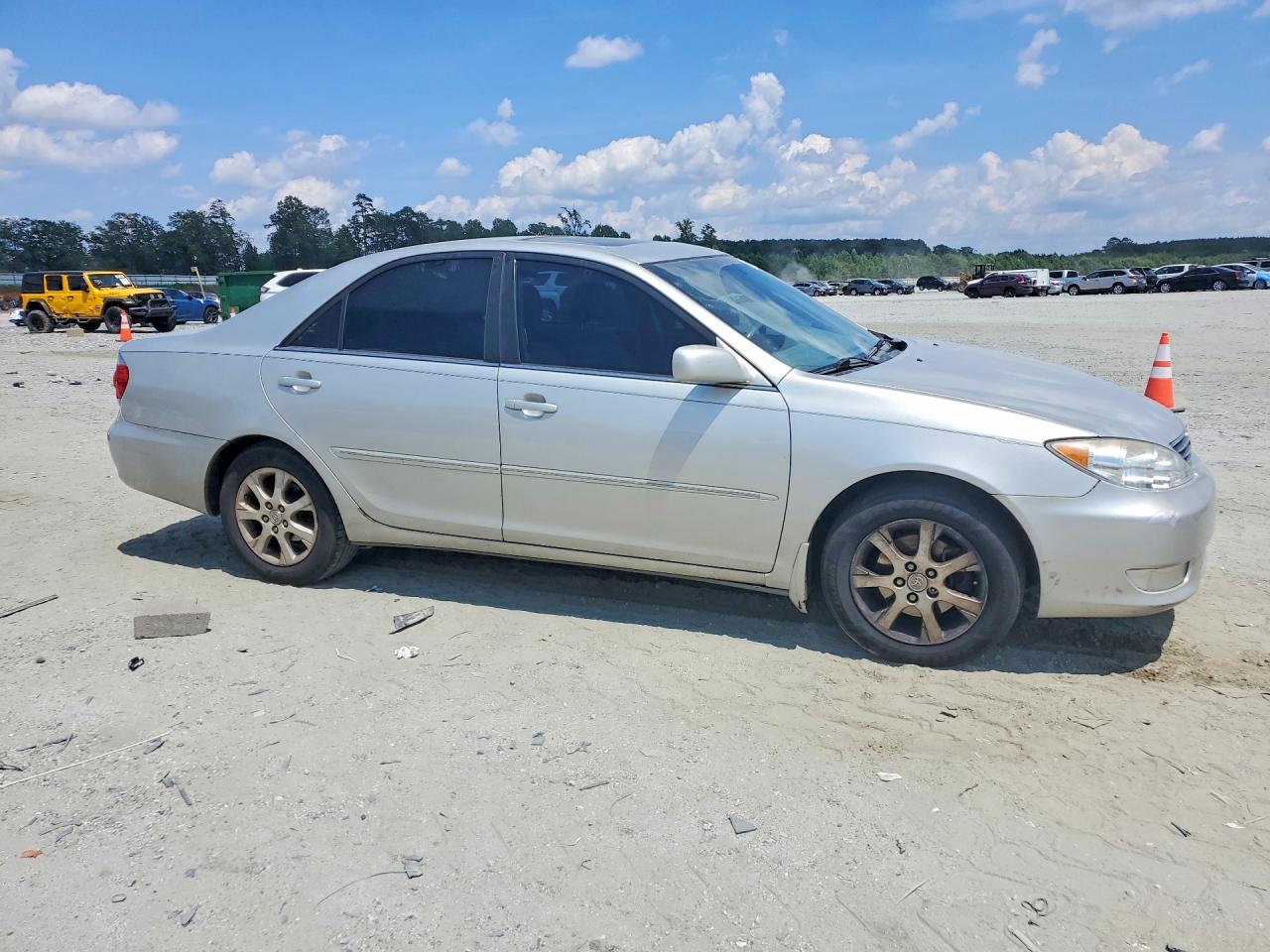 2005 Toyota Camry Xle V6 Silver vin: 4T1BF30K75U596343