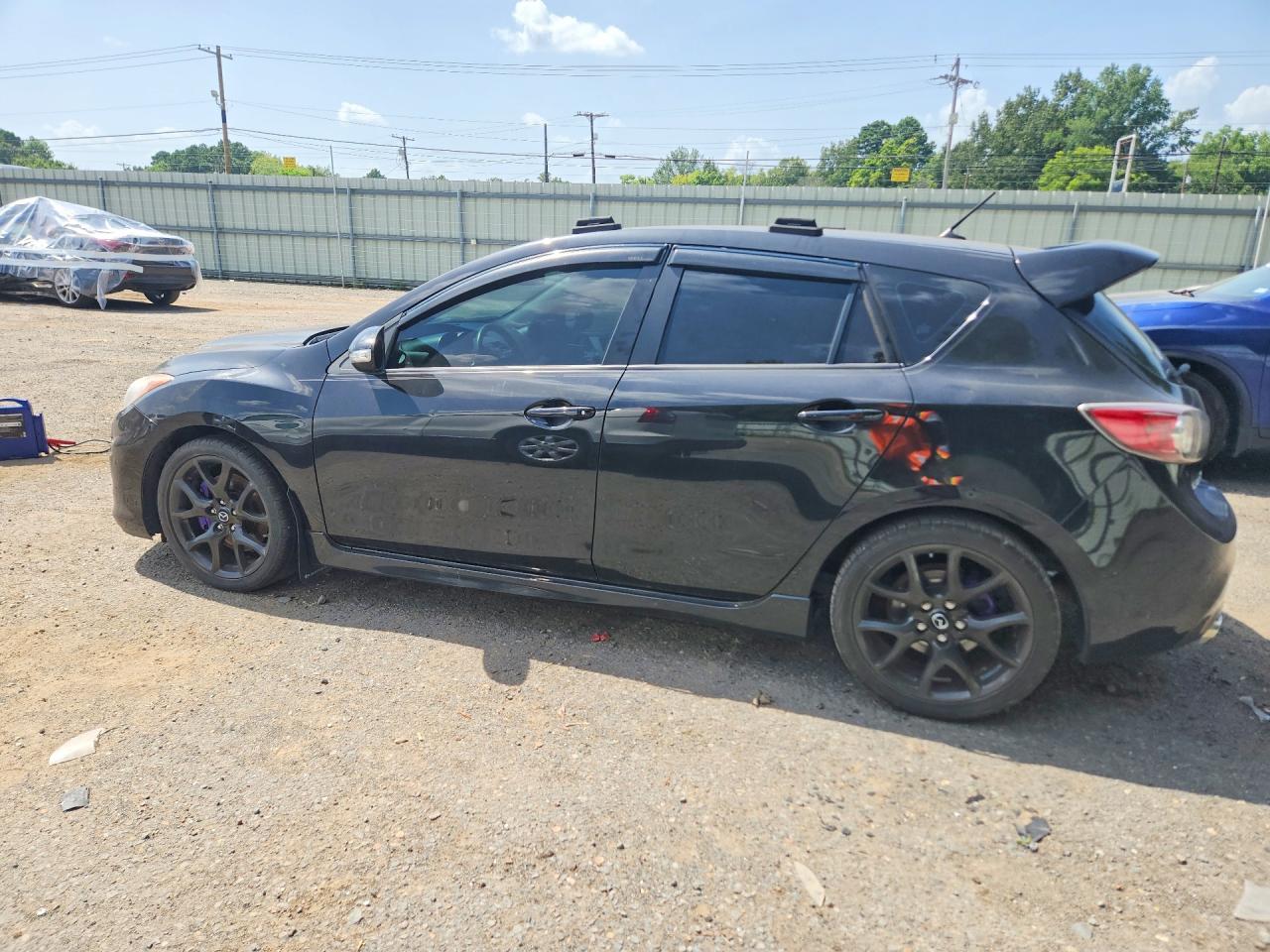 2013 Mazda Speed 3 Black vin: JM1BL1L31D1799248