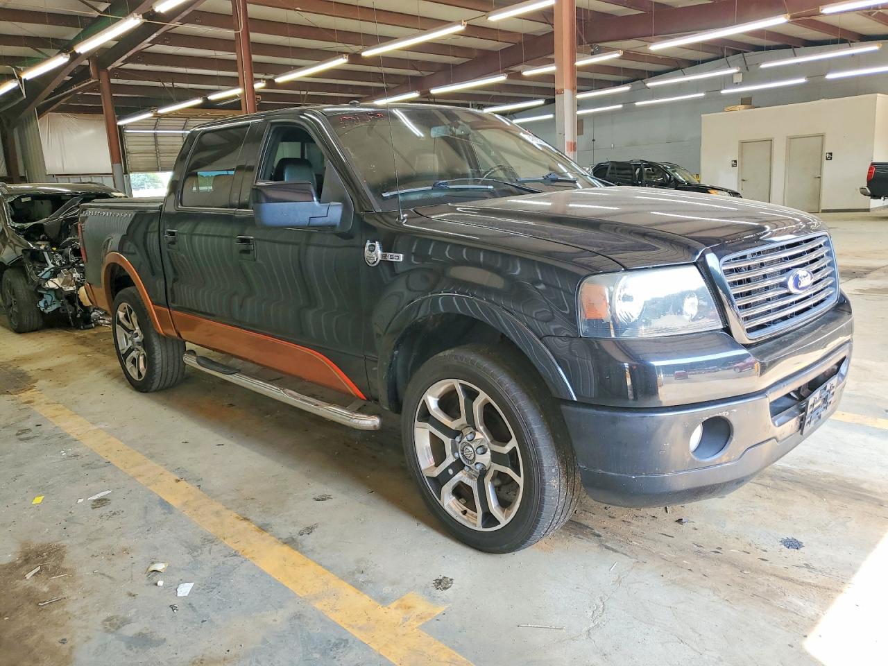 2008 Ford F150 Supercrew Black vin: 1FTRW145X8FA79879
