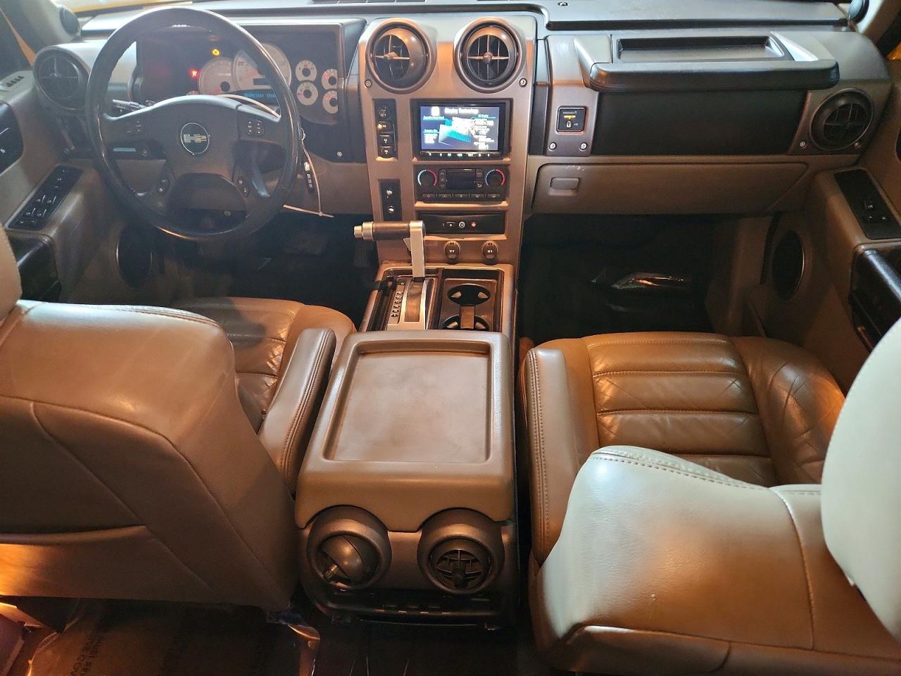 2004 Hummer H2 Желтый vin: 5GRGN23U14H121832